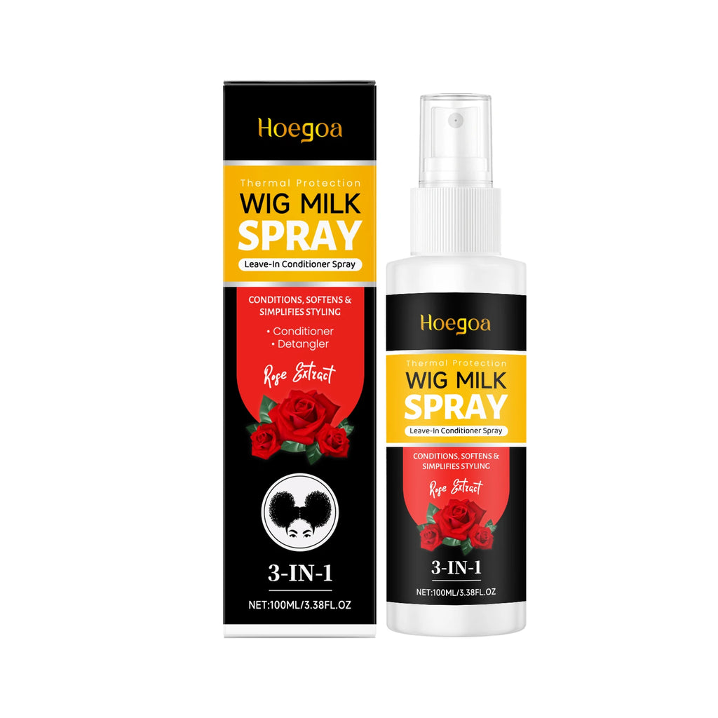 3-in-1 Rose Wig Conditioning and Detangling Spray