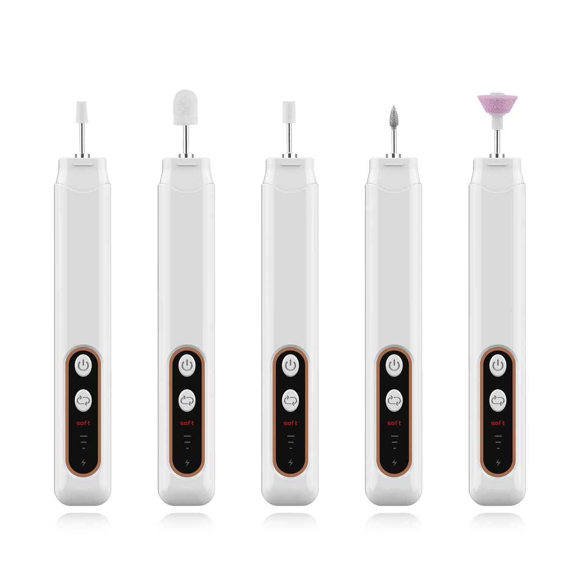 Cordless Electric Manicure and Pedicure Nail File Set