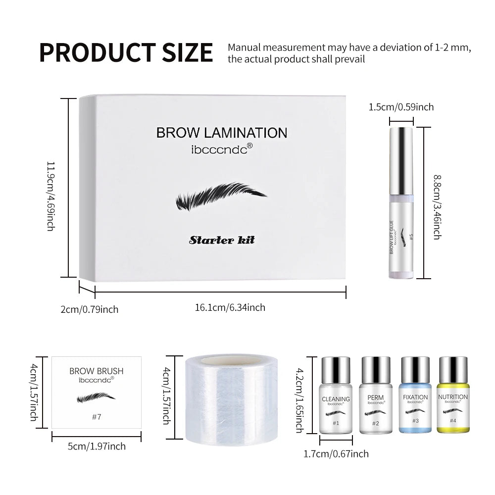 Professional DIY Eyebrow Lamination Perming Kit - 12