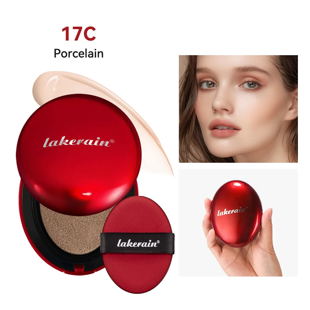 Waterproof Full Coverage Cushion Foundation with Sun Protection