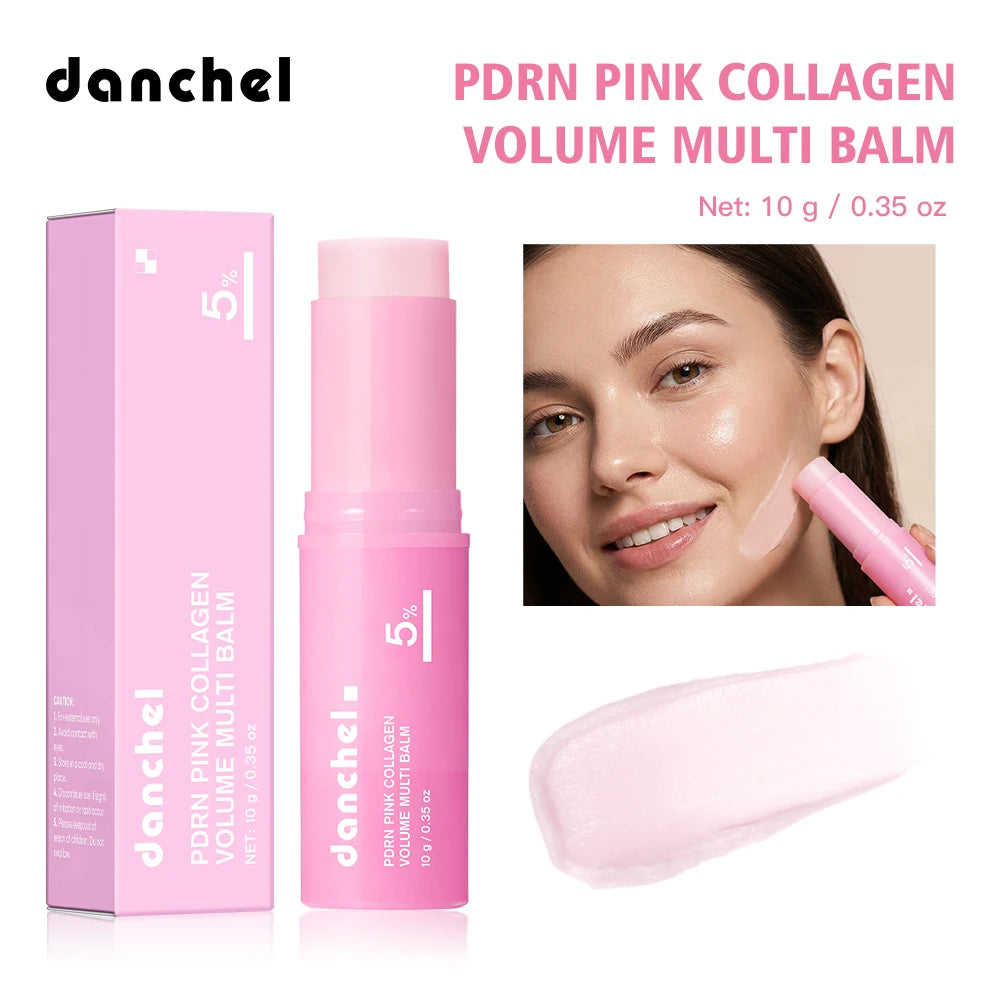 Collagen Hydrating Multi-Balm Stick for Dewy Plump Skin