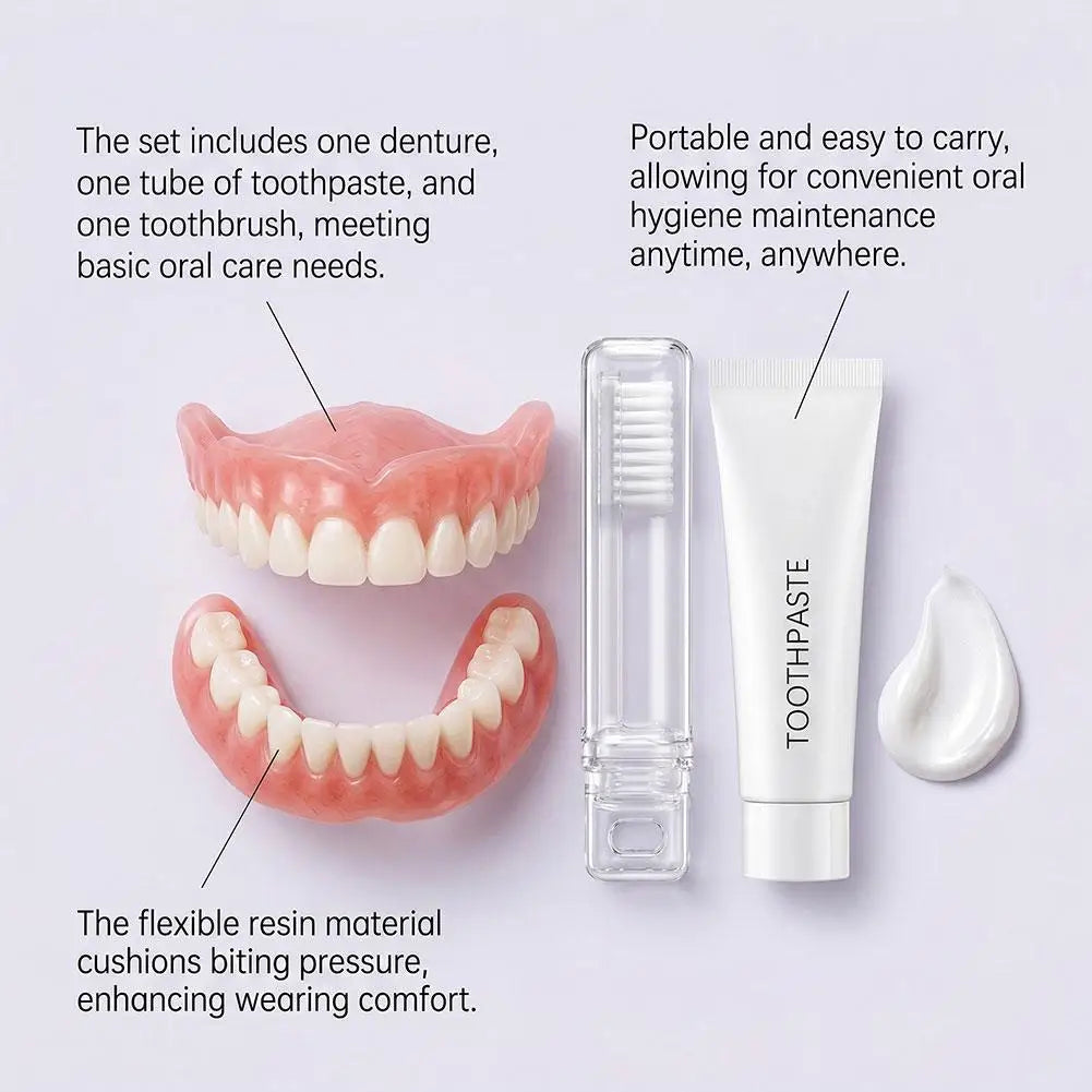 Custom Moldable Silicone Dentures for Comfortable Daily Wear
