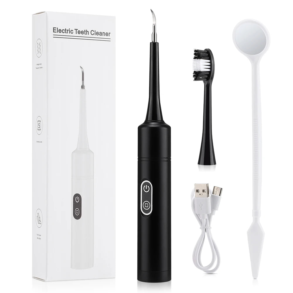 Electric Sonic Teeth Cleaner and Plaque Remover