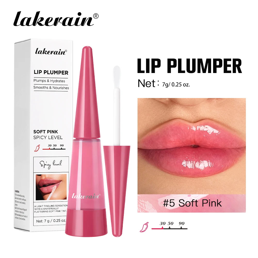 Instant Hydrating Lip Plumper Gloss for Voluminous Lips - 21