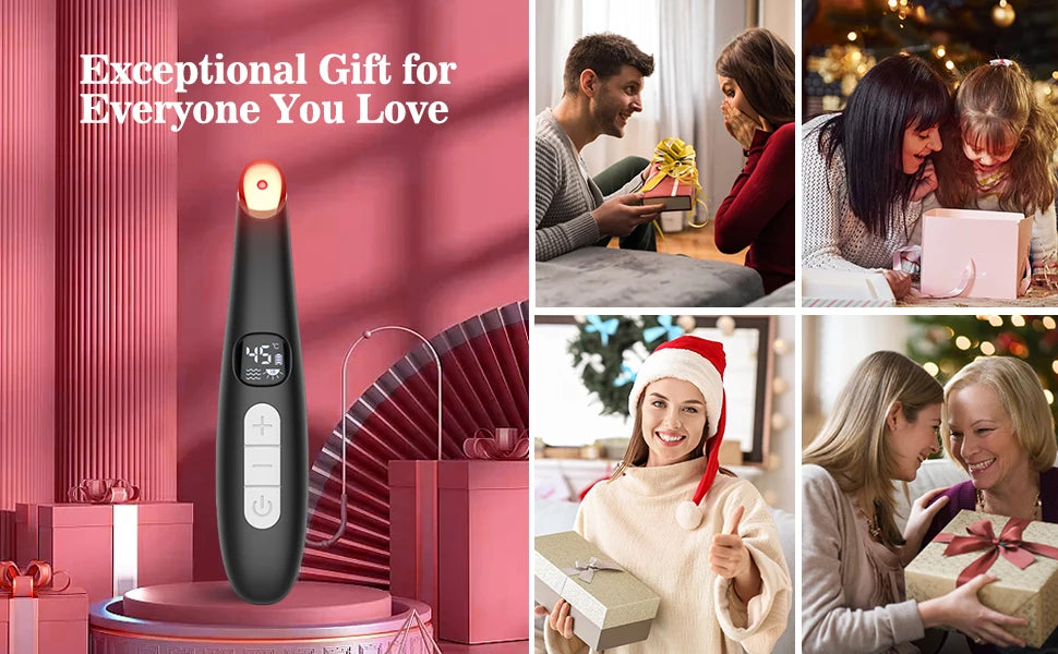 3-in-1 Heated Eye and Face Rejuvenation Wand - 14