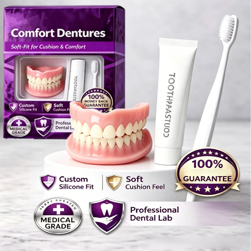 Moldable Silicone Cosmetic Dentures for Instant Smile Correction