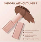 Cream Bronzer Stick for Seamless Face Contouring and Sculpting