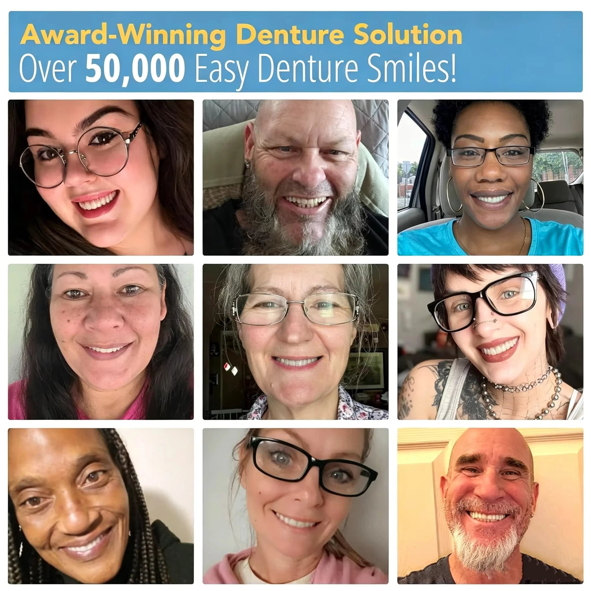 Removable Silicone Cosmetic Dentures for Instant Smile Enhancement - 4