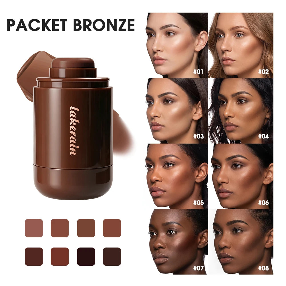 Cream Bronzer Stick for Face Contouring and Sculpting