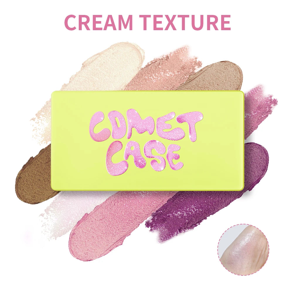 8-Color Cream Highlighter and Contouring Palette