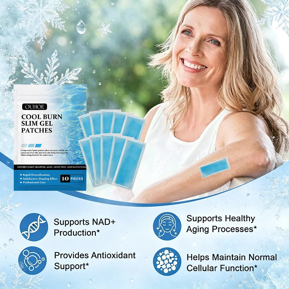 10-Hour Cooling Relief Pads for Body and Outdoor Use