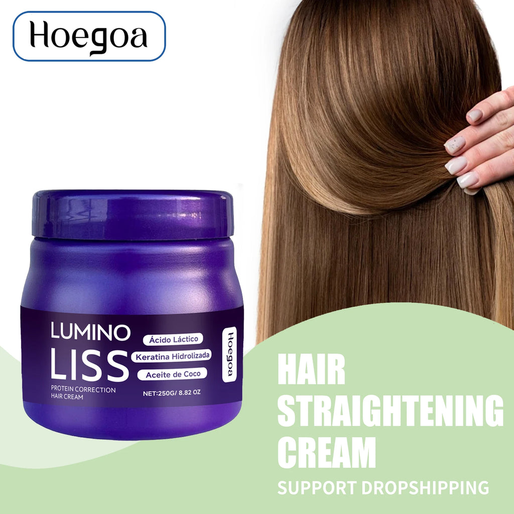 Protein Hair Straightening and Smoothing Repair Cream