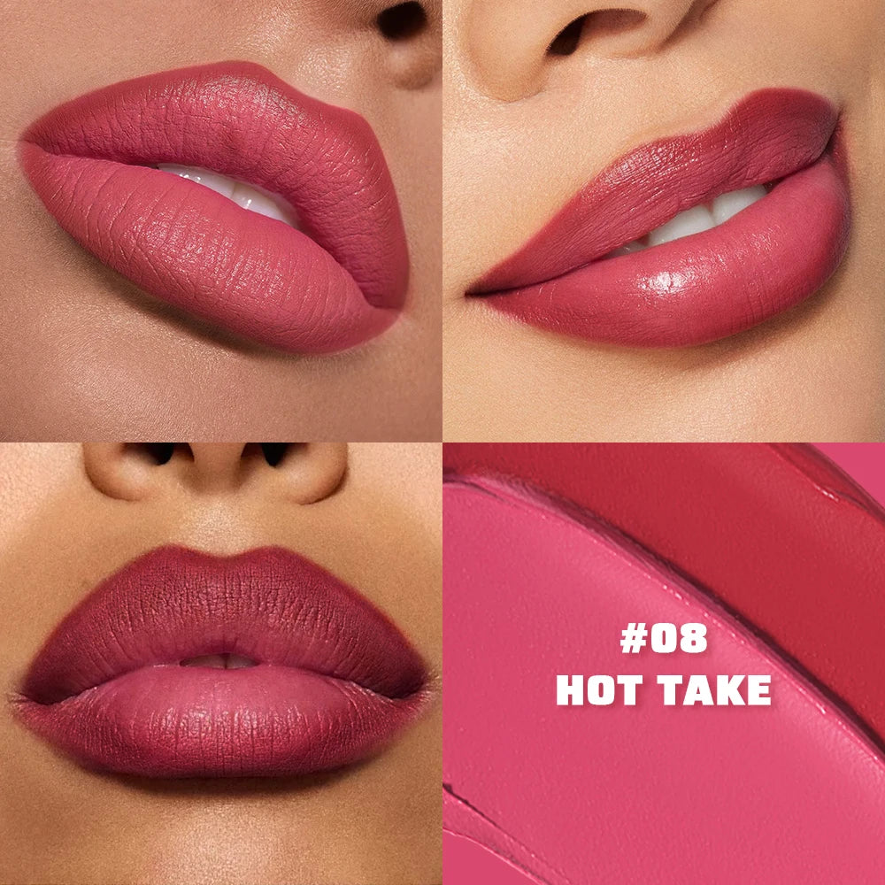 2-in-1 Dual Ended Lip Liner and Hydrating Matte Lipstick - 4