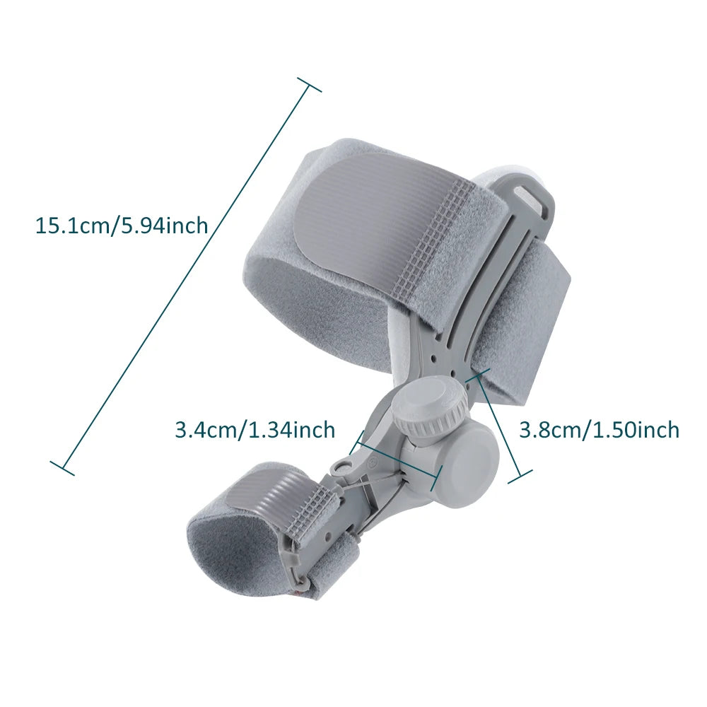 Adjustable Bunion Corrector and Toe Straightener for Foot Alignment
