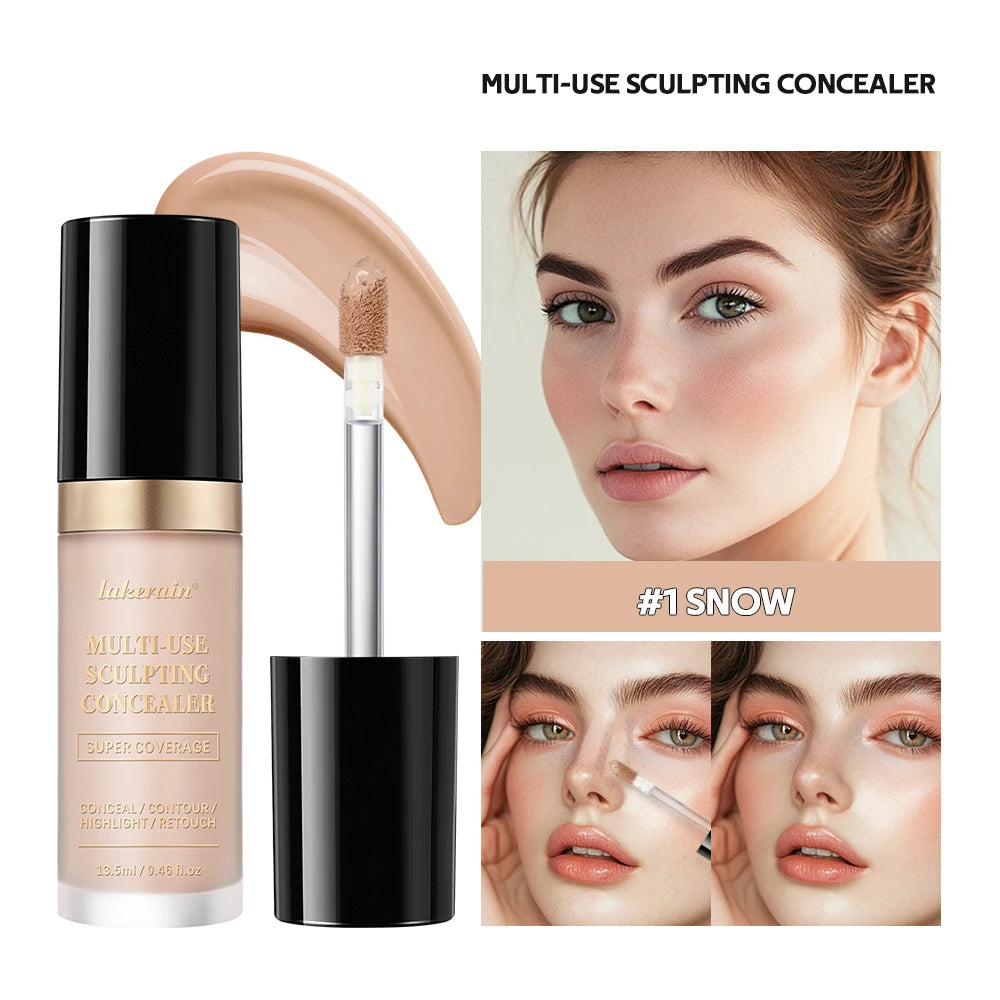Multi-Use Full Coverage Sculpting Concealer for Face