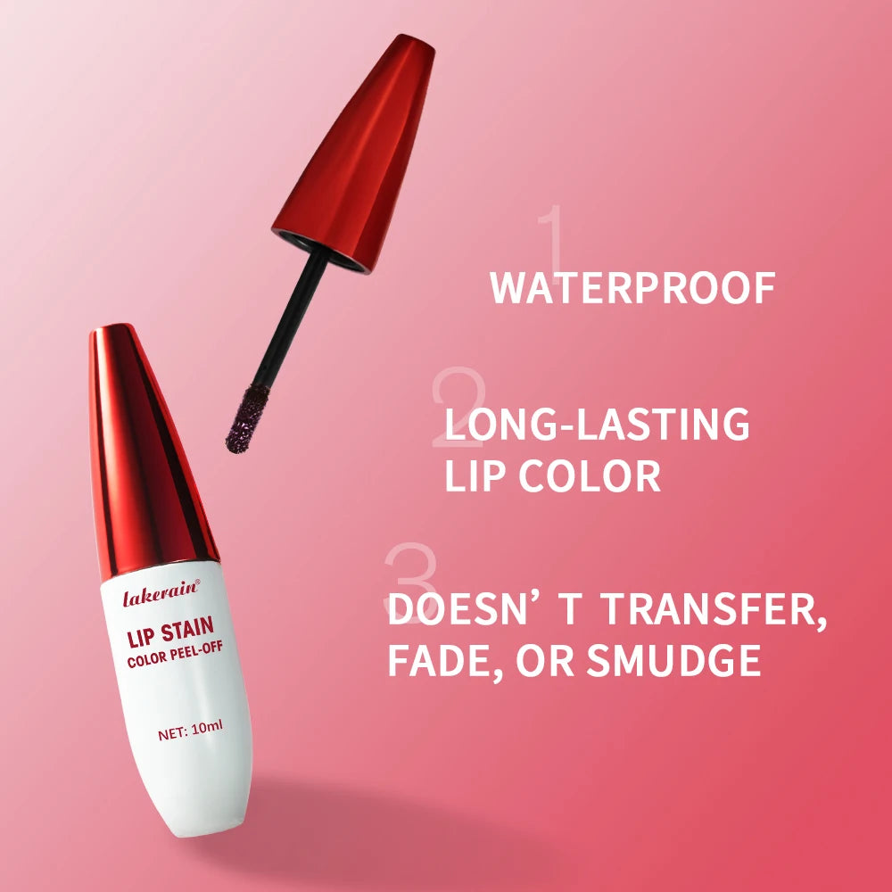 Waterproof Peel-Off Lip Stain Tint - 5