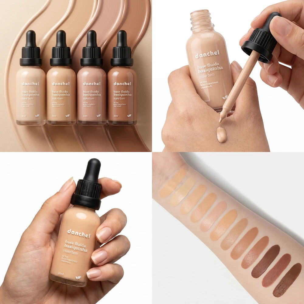 Matte Lightweight Liquid Foundation for Pore Minimizing & Oil Control - 20