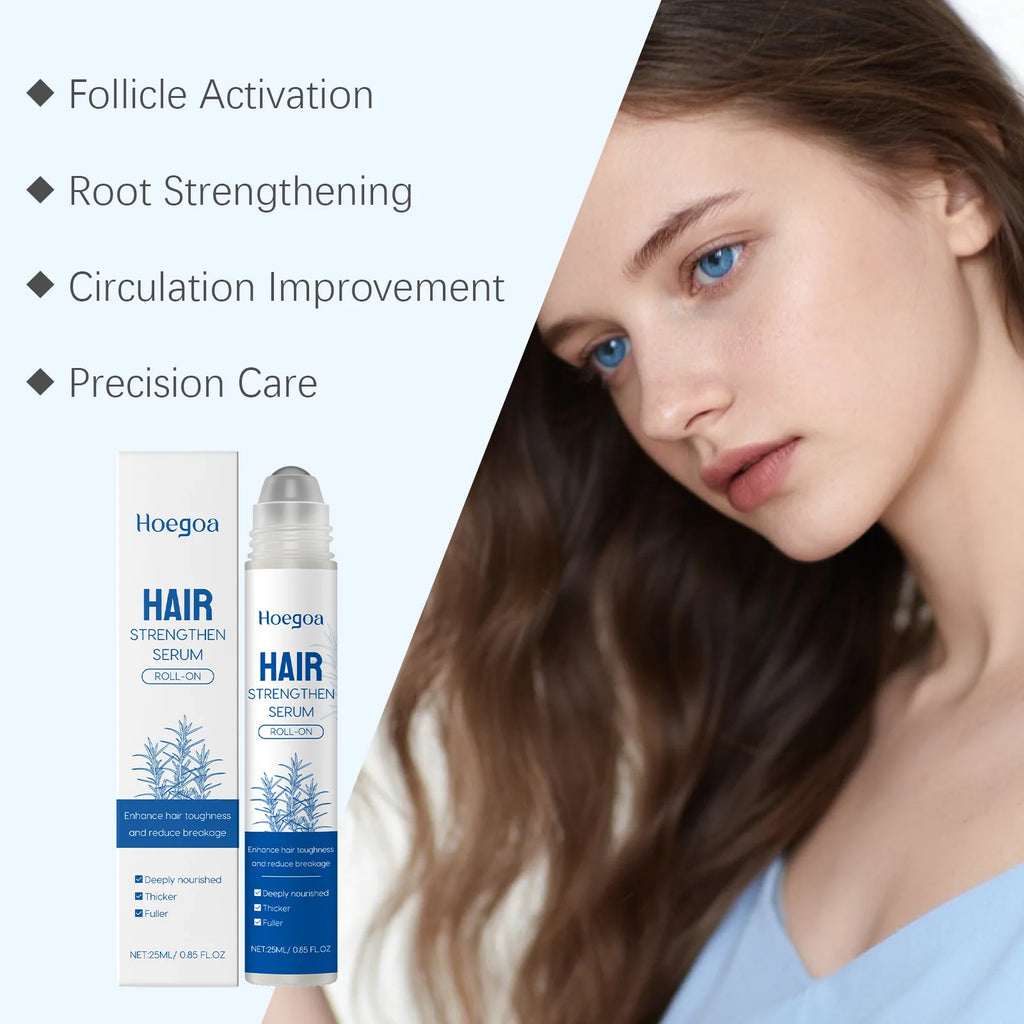 Rosemary Hair Growth Serum Roll-On for Scalp Stimulation