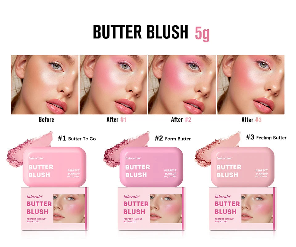 Long-Lasting Waterproof Matte Contouring Bronzer Powder