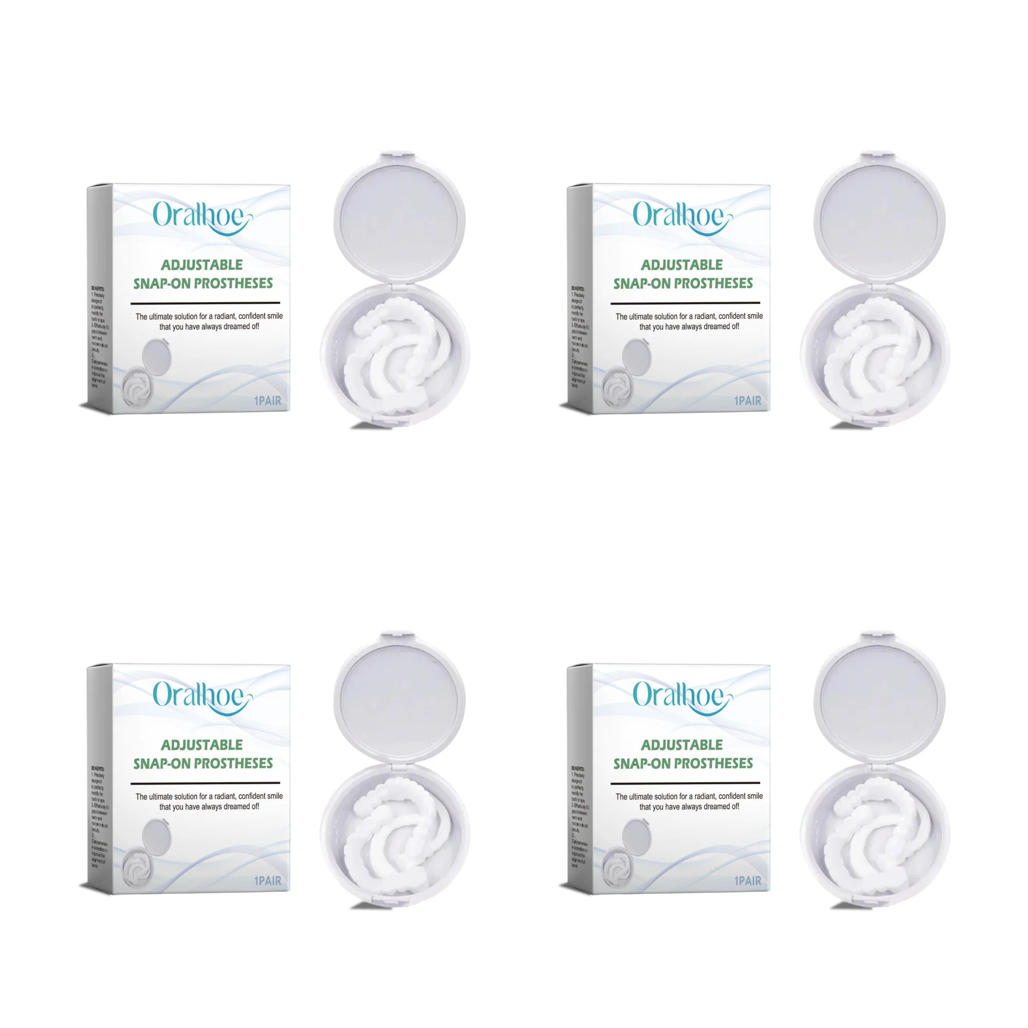 Adjustable Snap-On Dentures for Smile Makeover - 13