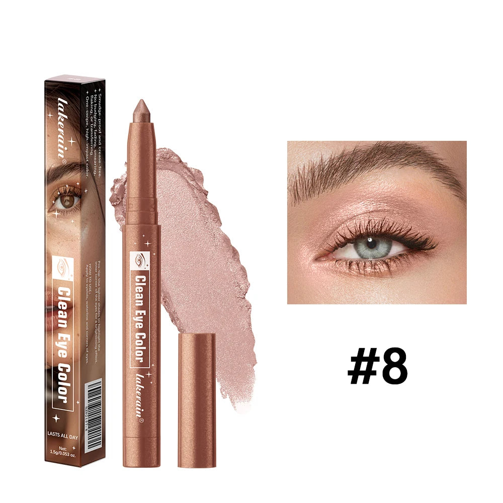 Creamy Eyeshadow Stick for Long-Lasting Shimmer Eye Makeup - 21