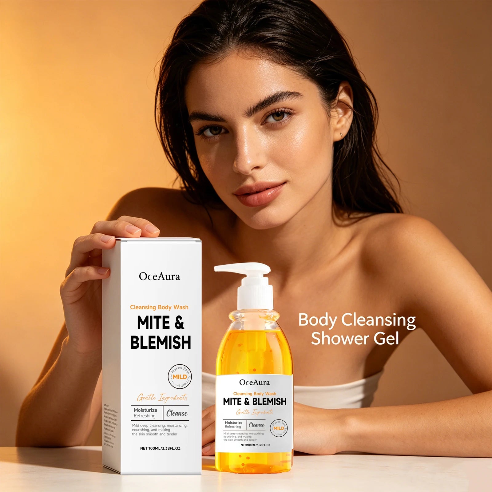 Anti-Mite and Acne Control Cleansing Body Wash - 6