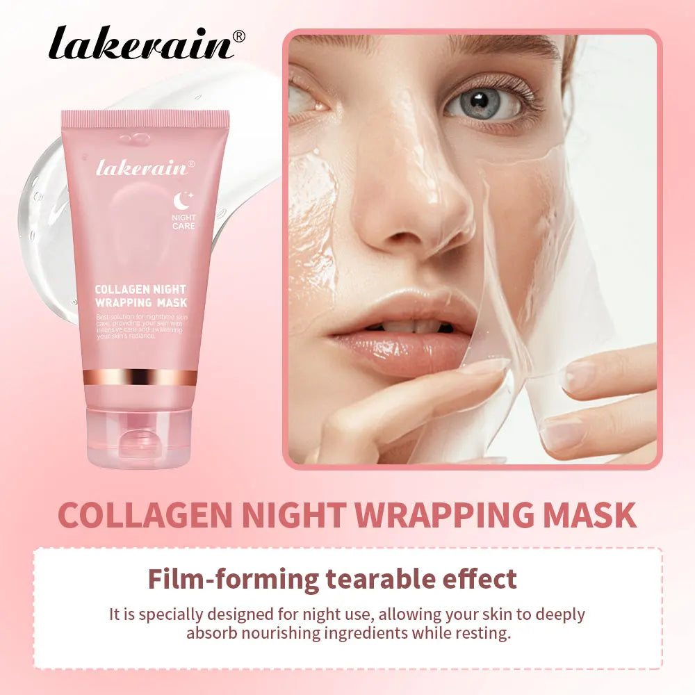 Collagen and Turmeric Overnight Peel Off Facial Mask Duo