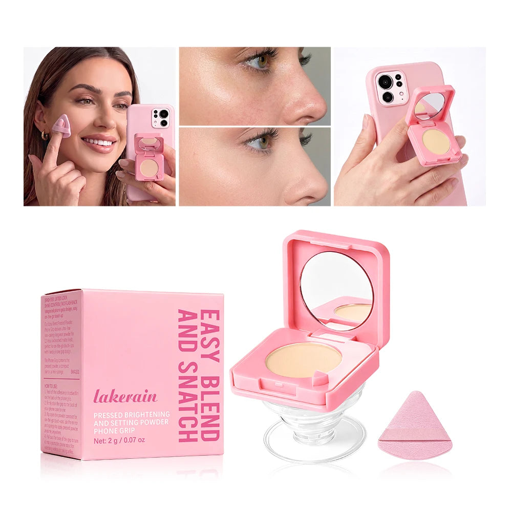 Matte Foundation Stick and Pressed Powder Beauty Set