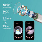 Visual Ear Wax Cleaner with HD Camera and Tweezers