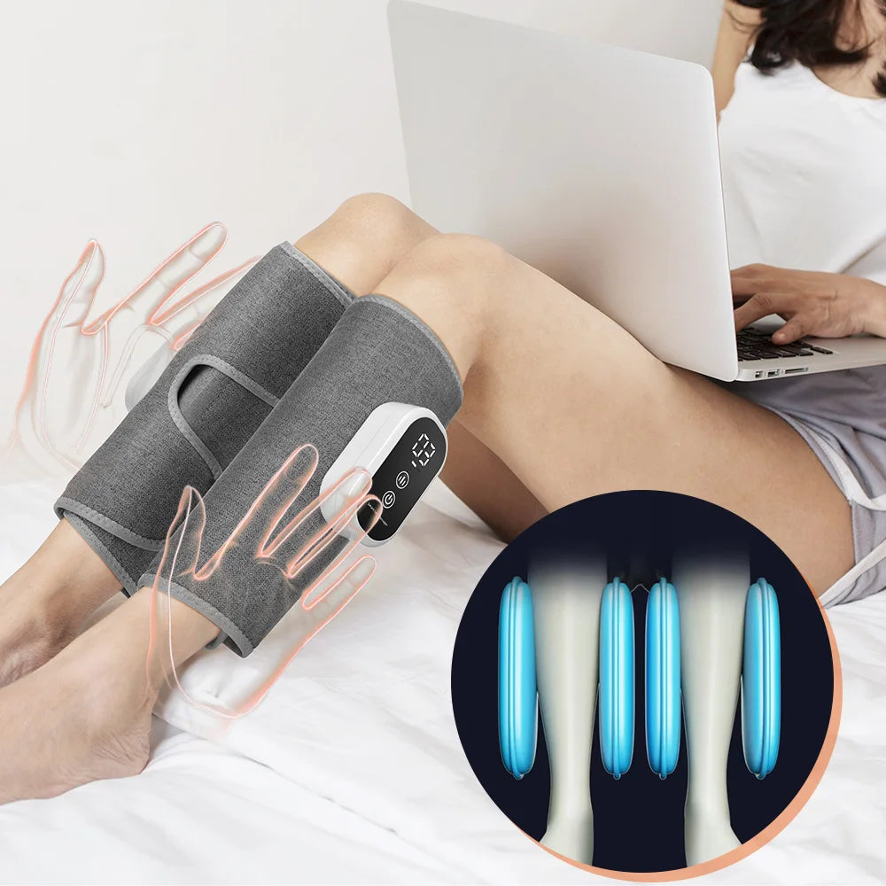 Wireless Air Compression Calf Massager for Leg Muscle Relief