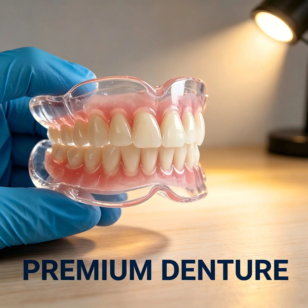 Removable Full Denture Set for Adults