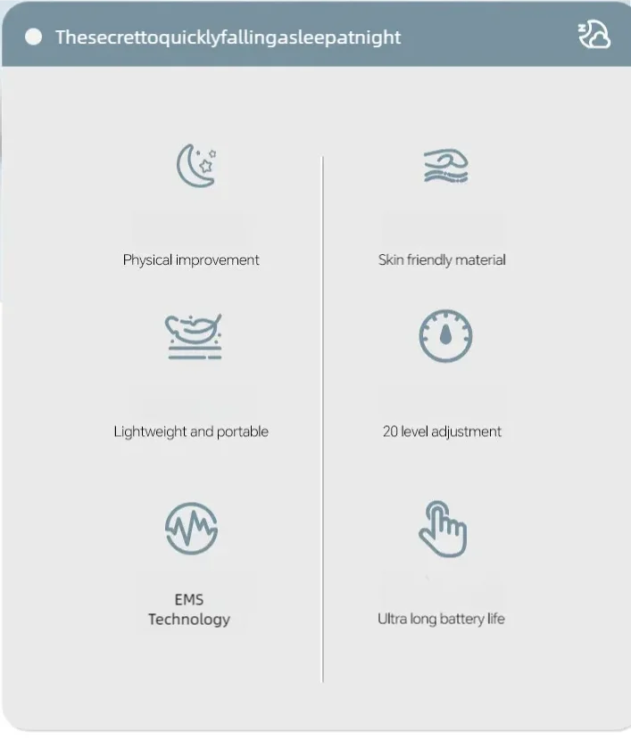 Microcurrent Sleep Aid and Anxiety Relief Device - 8