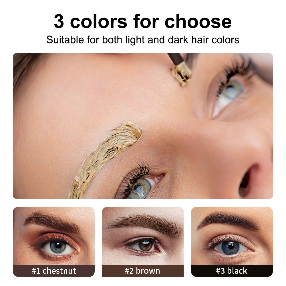 Professional 2-in-1 Eyelash and Eyebrow Tinting Kit