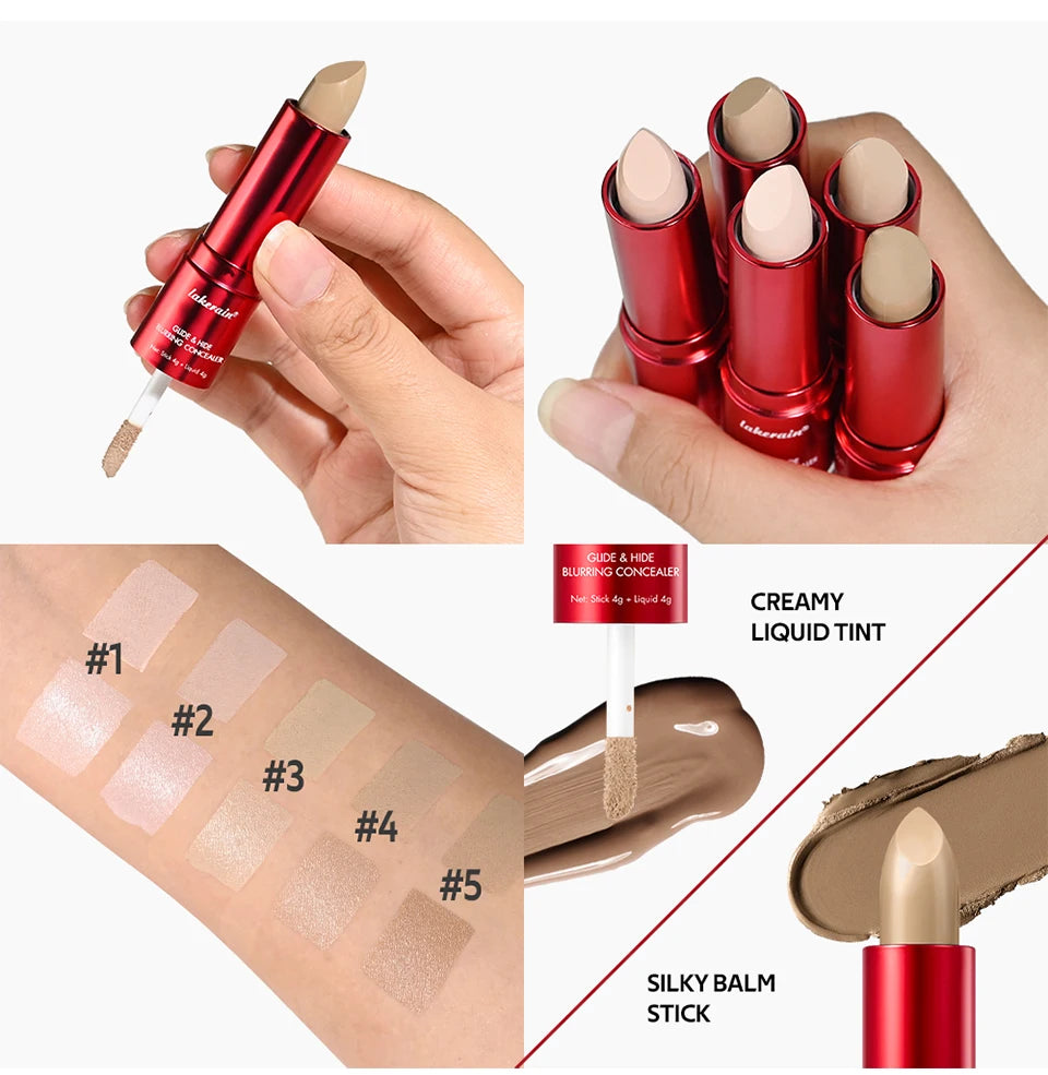 2-in-1 Blurring Concealer and Stick for Full Coverage - 16