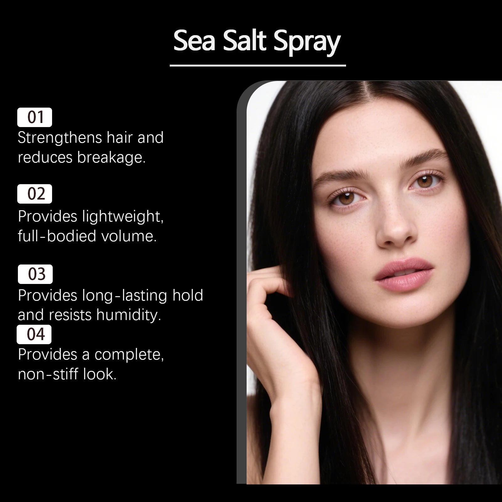 Sea Salt Texturizing Hair Spray for Voluminous Beach Waves - 10