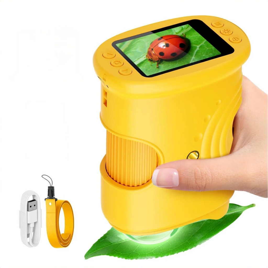 Portable Digital Handheld Microscope for Kids