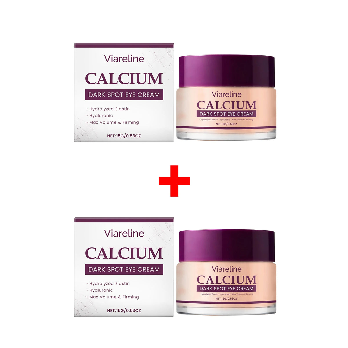 Calcium Eye Cream for Dark Circles and Fine Lines