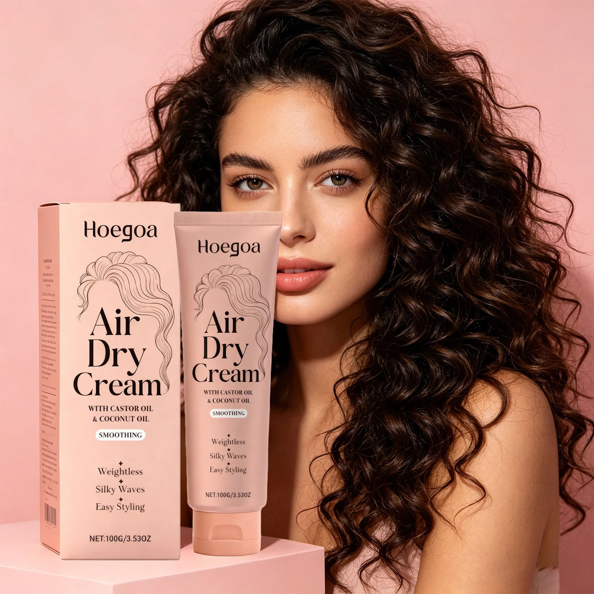 Hydrating Curl Defining Styling Cream for Waves and Curls