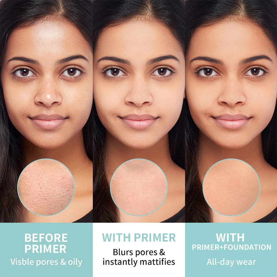 Matte Finish Pore Minimizing Makeup Primer - 12
