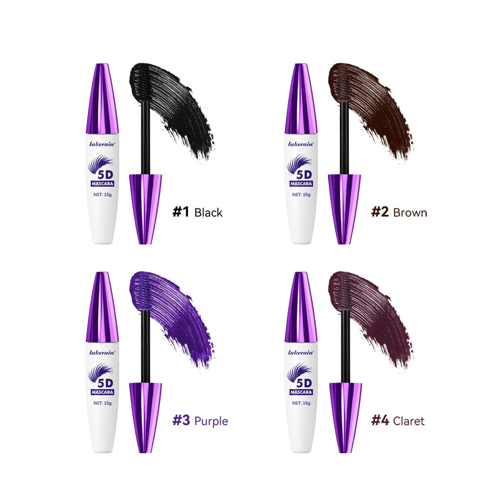 Waterproof 5D Lengthening and Volumizing Lash Mascara