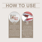 Temporary Silicone Cosmetic Denture Set for Smile Restoration
