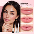 Volumizing Lip Plumper Serum with High-Shine Hydrating Finish