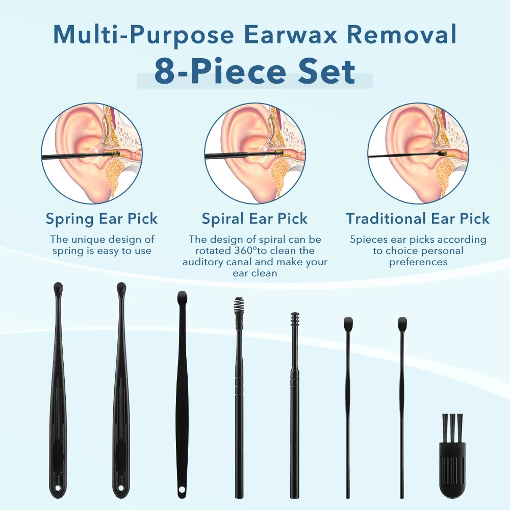 Electric 2-in-1 Baby Nasal Aspirator and Ear Wax Removal Kit - 13