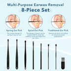 Electric 2-in-1 Baby Nasal Aspirator and Ear Wax Removal Kit