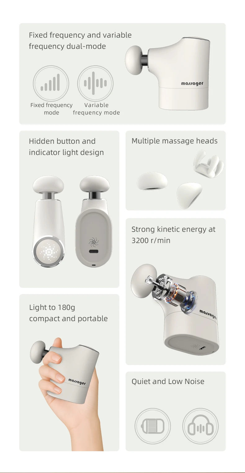 Portable Mini Deep Tissue Percussion Massage Gun
