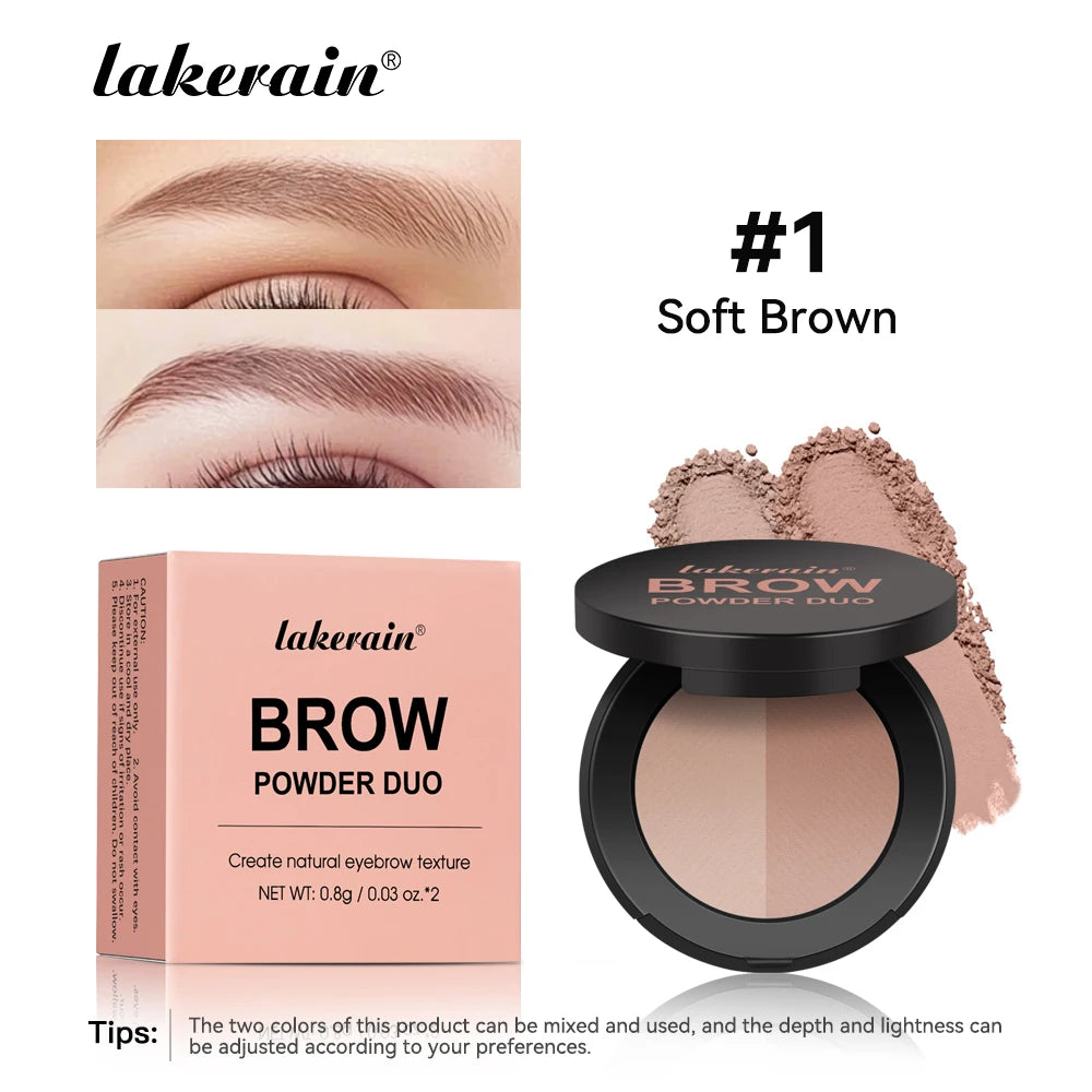 Dual-Tone Eyebrow Powder and Contour Palette