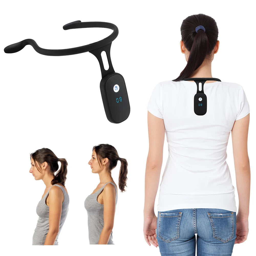 Intelligent Vibration Posture Corrector with LCD Display - 9