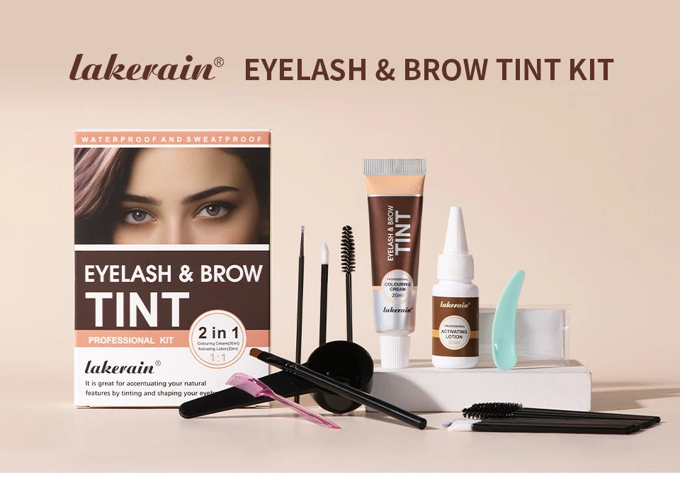 Professional 2-in-1 Eyelash and Eyebrow Tinting Kit - 7