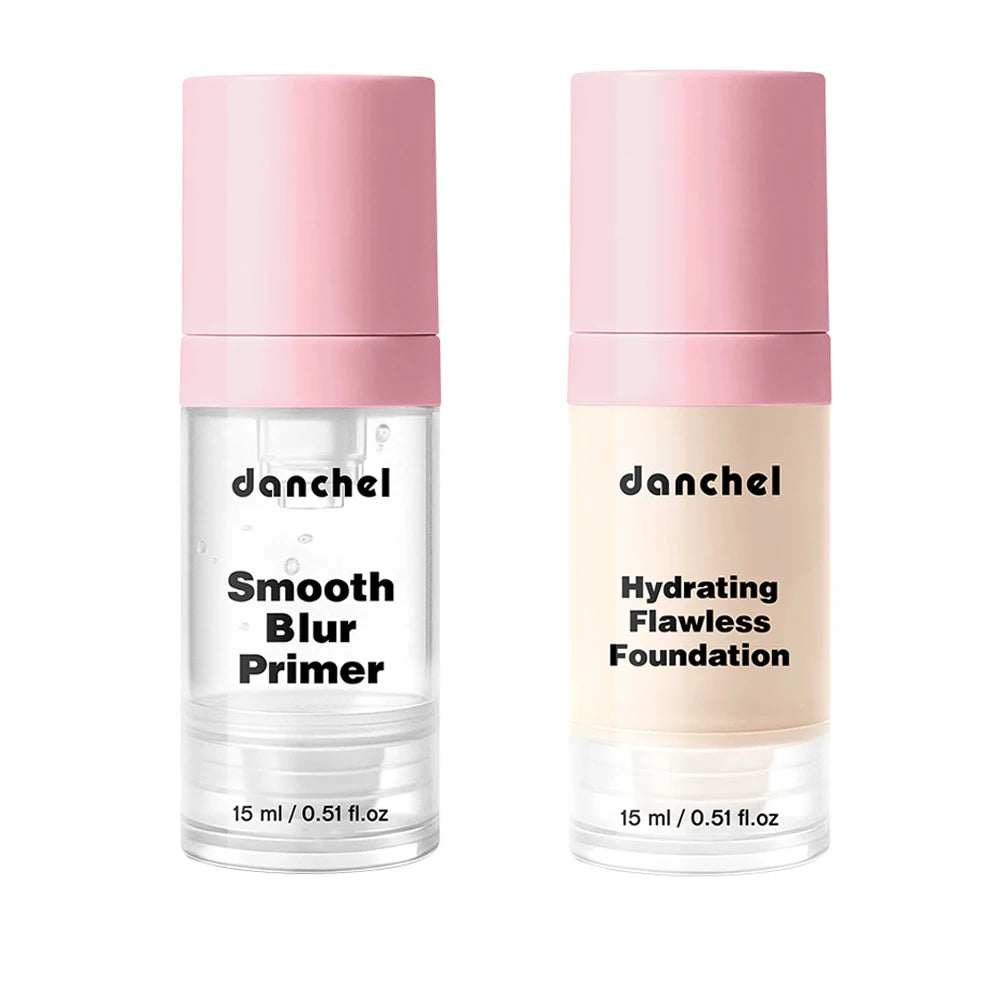 Smoothing Primer and Hydrating Liquid Foundation Set - 6