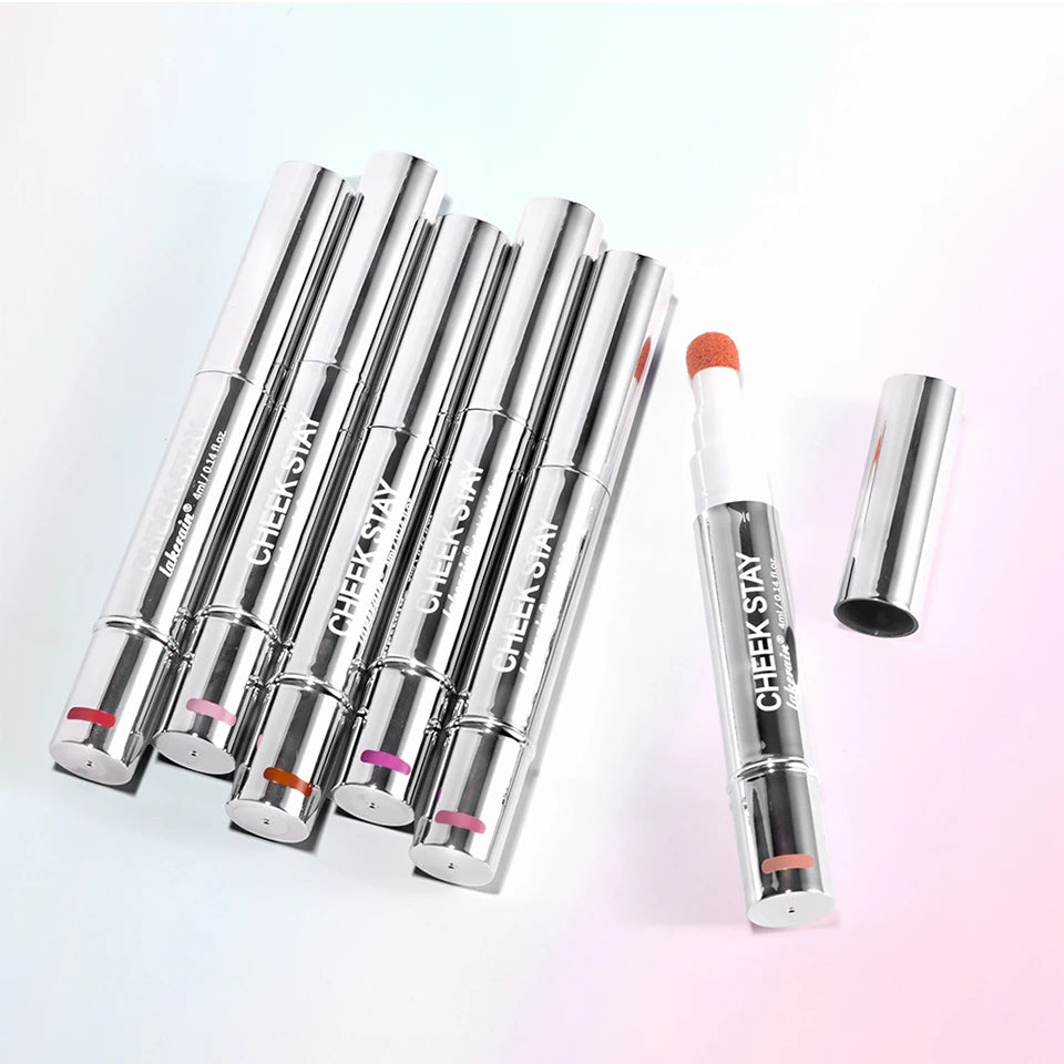 Liquid Blush Stick with Sponge Tip for Cheeks - 17